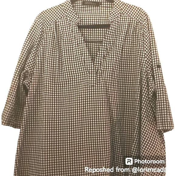 Zanzea Tunic-black and white - Picture 1 of 3
